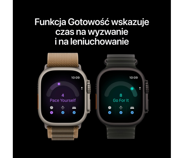 Apple Watch Ultra 4/Naturalny Tytan/Półprzezroczysta szarość Ocean - 1594107 - zdjęcie 4